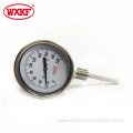 WSS bimetallic thermometer gauge